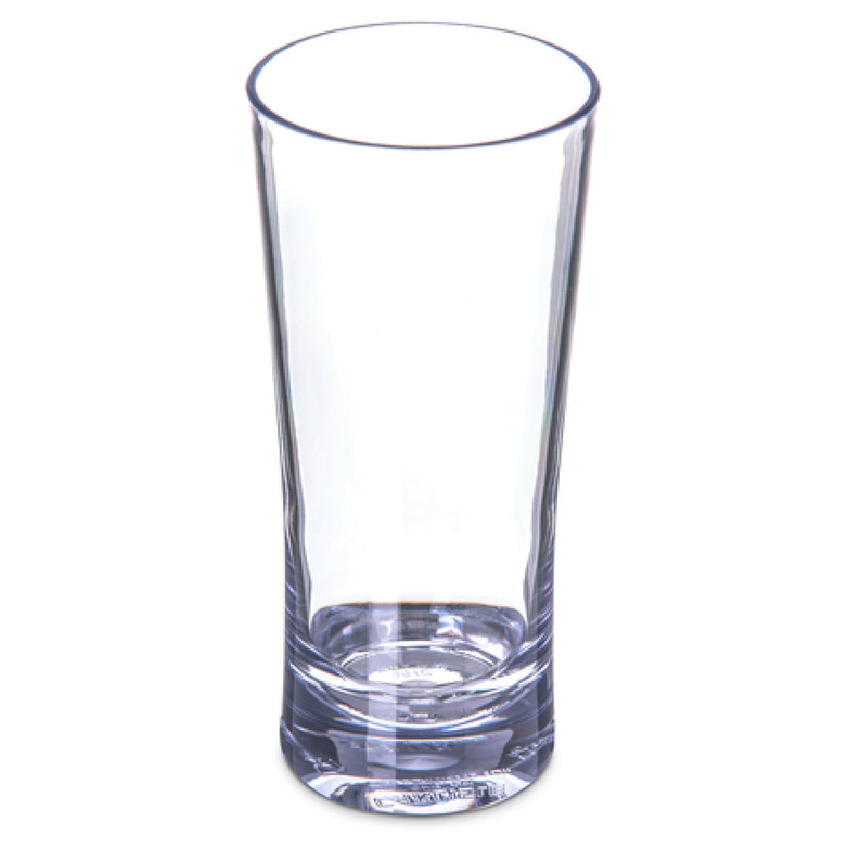 Carlisle 561007 10 Oz Highball Glass SAN Chip Shatter Break Resistant Clear