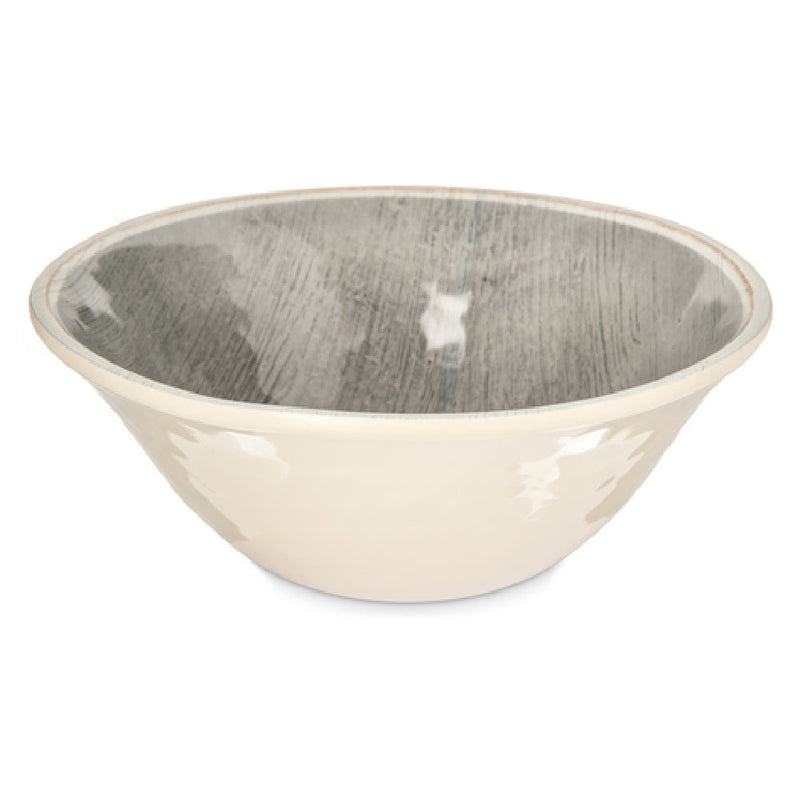 Carlisle 6401318 27 Oz Ice Cream Bowl Dishwasher Safe Melamine Smoke Gray