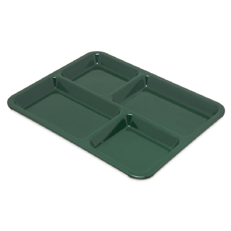 Carlisle KL44408 11 Inch Omni-directional Compartment Tray Melamine Green