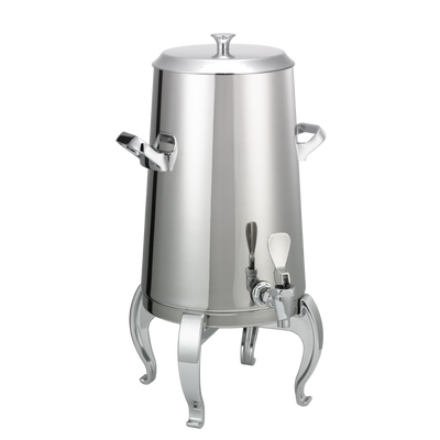 Flame Free™ Thermo-Urn™ 3-Gallon Vacuum Insulated Urn with Regal Legs and Flat Lid in Polished Stainless
