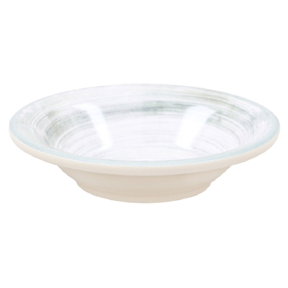 Carlisle 5401818 5 Inch Fruit Bowl 4.5 Oz Melamine Gray with Swirl Design