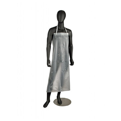 Carlisle 614DVA 36 Inch Dishwashing Apron Clear 12 Mil Vinyl No Pockets