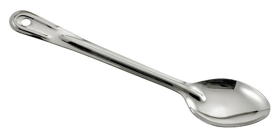 Winco BSOT-11H 11 Inch Basting Spoon Solid with 1.5 mm Stainless Steel