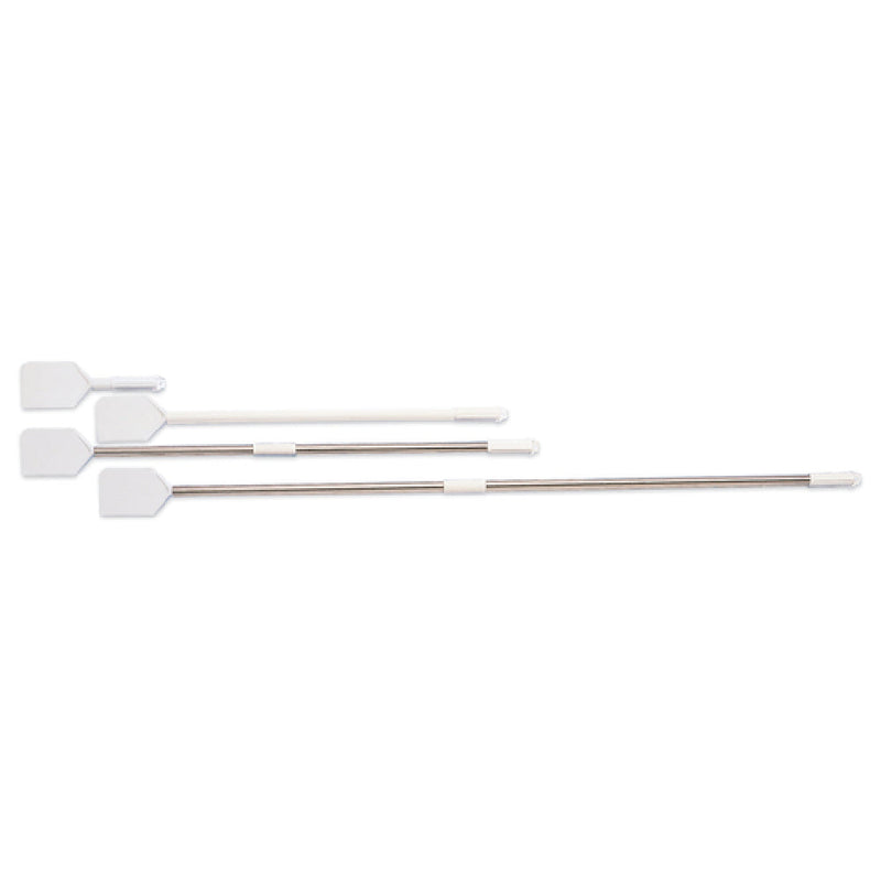 Carlisle 4035500 72 Inch Paddle Scraper Flexible Nylon Blade Ergonomic Handle White Smooth Finish