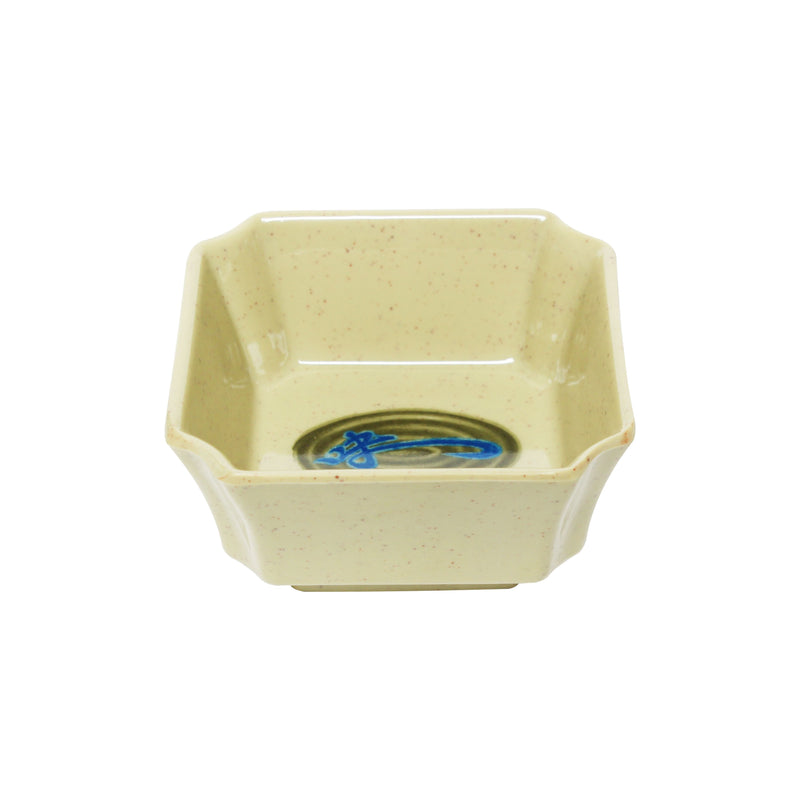 Thunder Group 1002J 4 Oz Square Side Bowl Break-Resistant Melamine
