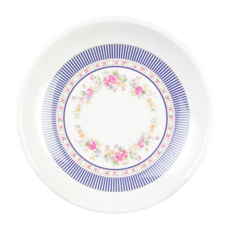 Thunder Group 1003AR 3 Oz Sauce Dish Break-Resistant BPA Free Melamine Rose