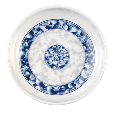 Thunder Group 1003DL 3 Oz. Break-Resistant Sauce Dish Melamine Blue Dragon