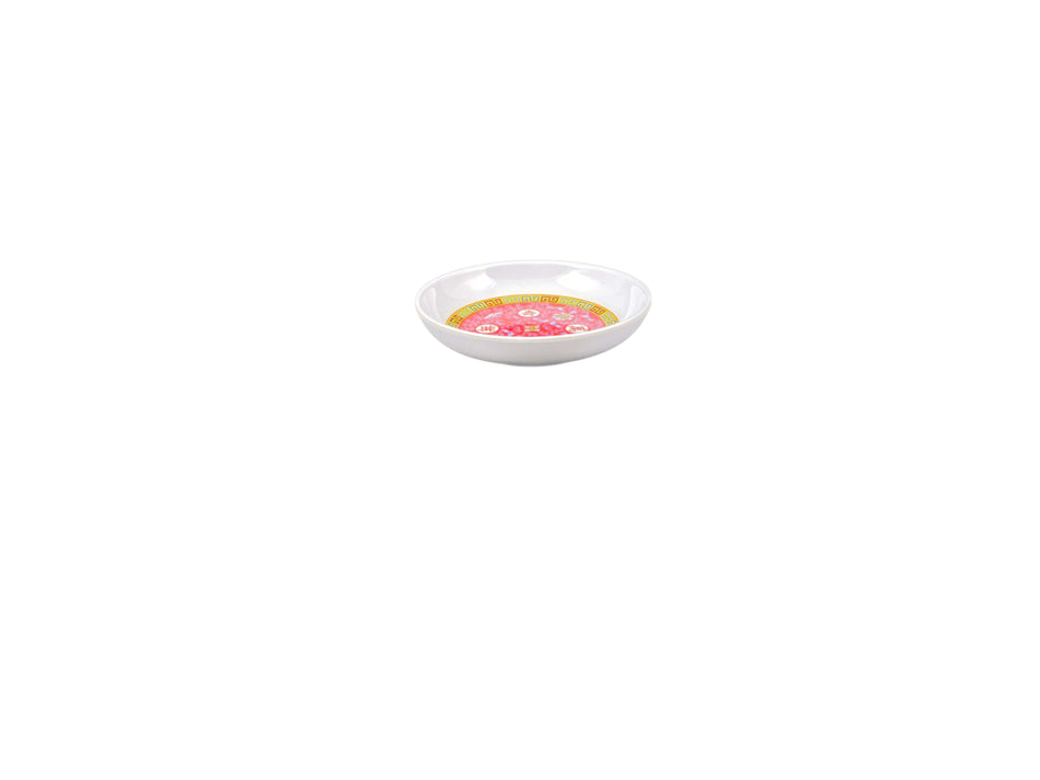 12 Pack 3 oz, 3-7/8" Diameter x 3/4" Height, Sauce Dish, Longevity Dinnerware, Melamine, BPA Free, Dishwasher Safe, Break-Resistant, Shatter-Resistant, No Microwave, No Oven, NSF