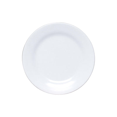 Thunder Group 1006TW 6 Inch Diameter Round Plate Break-Resistant BPA Free Melamine Imperial White