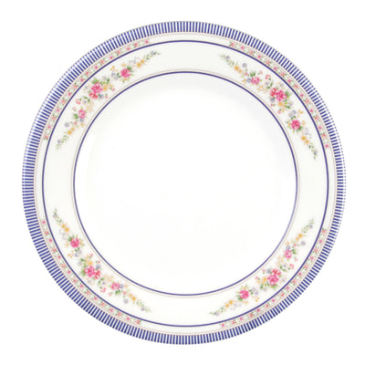 Thunder Group 1008AR 7-7/8 Inch Diameter Round Plate Break-Resistant Melamine Rose