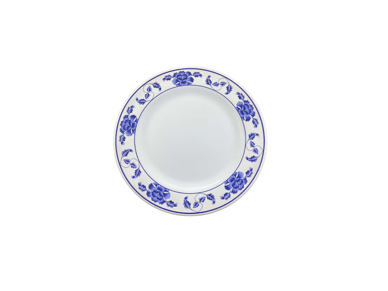 Thunder Group 1008TB 7-7/8 Inch Dia Round Plate Break Resistant Melamine BPA Free
