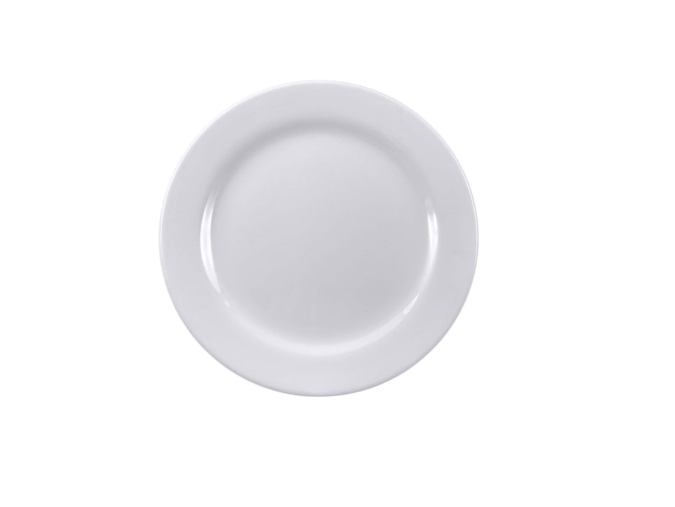 12 Pack 10-3/8" Diameter x 7/8" Height, Round Plate, Imperial Dinnerware, Melamine, BPA Free, Dishwasher Safe, Break-Resistant, Shatter-Resistant, No Microwave, No Oven, NSF