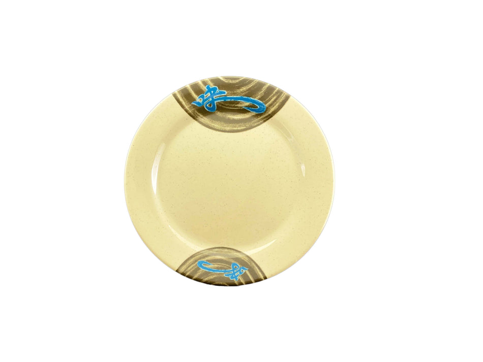 12 Pack 11-3/4" Diameter x 7/8" Height, Round Plate, Wei Dinnerware, Melamine, BPA Free, Dishwasher Safe, Break-Resistant, Shatter-Resistant, No Microwave, No Oven, NSF