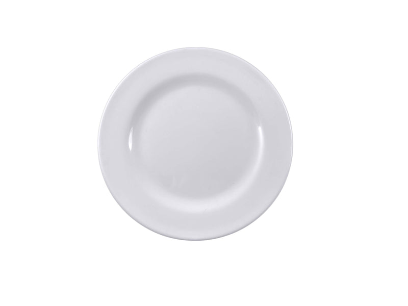 Thunder Group 1012TW 11-3/4 Inch Break-Resistant Round Plate BPA Free Melamine White