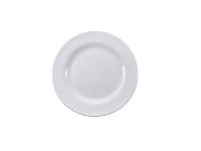 Thunder Group 1013TW 12-5/8 Inch Round Plate Break-resistant Dishwasher Safe Melamine Imperial White