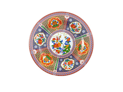 Thunder Group 1014TP 14-1/8 Inch Diameter Round Plate Break-resistant Melamine BPA Free