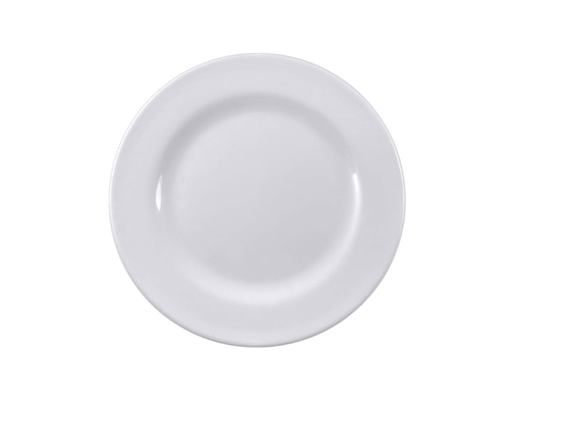 Thunder Group 1014TW 14 Inch Diameter Round Plate Break-Resistant BPA Free Melamine