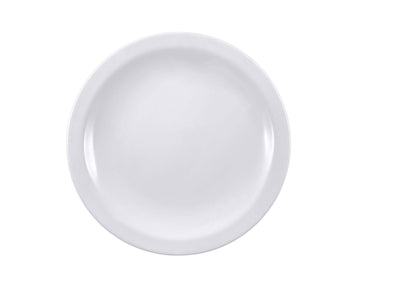 Thunder Group 1015TW 14-3/8 Inch Diameter Round Plate Break Resistant BPA Free Melamine