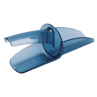 Carlisle SI7500 12 to 16 Oz Plastic Scoop with Dual Germ Guards Blue
