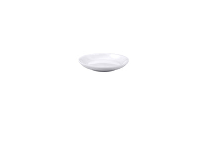 Thunder Group 102.8TW 3-1/2 Inch 2 Oz. Sauce Dish Break-Resistant Melamine White