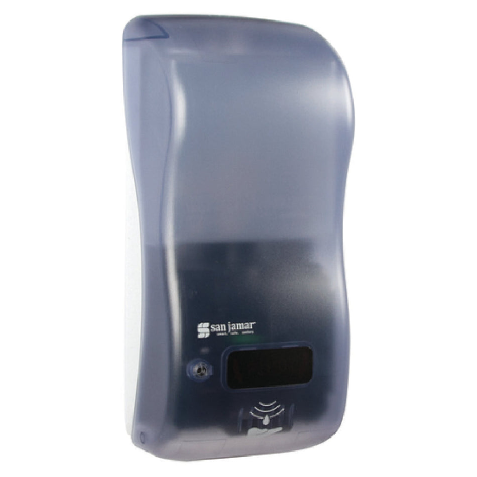 Carlisle SHF900TBL 5-1/2 Inch Hybrid Soap Dispenser Touchless Plastic Arctic Blue