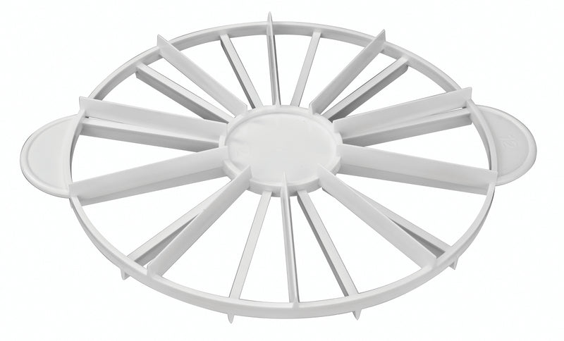 Winco PCM-1012 10 Inch Cake Marker Double-sided for 10 to 12 Slices Polypropylene