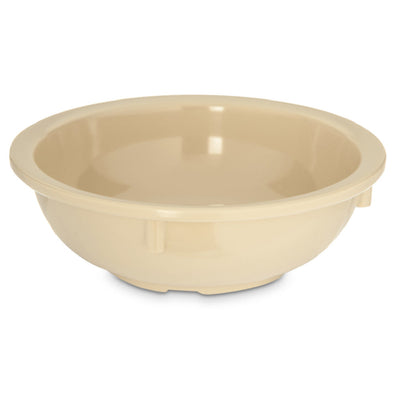 Carlisle KL10825 14 Oz Nappie Bowl Tan Melamine Rolled Edge Dishwasher Safe