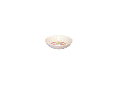 Thunder Group 1101TP 1 Oz Sauce Dish Break-Resistant BPA Free Melamine Peacock