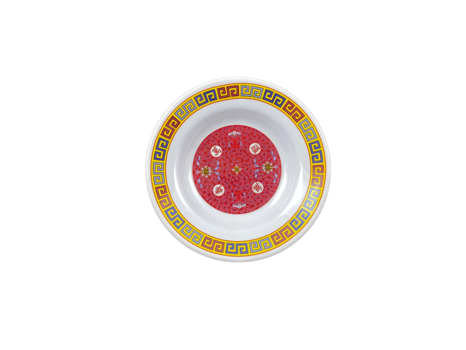 12 Pack 3 oz, 6" Diameter x 1" Height, Soup Plate, Longevity Dinnerware, Melamine, BPA Free, Dishwasher Safe, Break-Resistant, Shatter-Resistant, No Microwave, No Oven, NSF