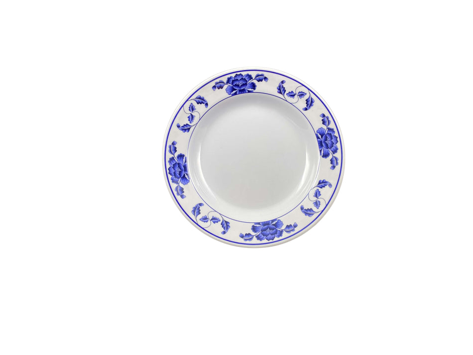 12 Pack 5 oz, 7" Diameter x 1" Height, Soup Plate, Lotus Dinnerware, Melamine, BPA Free, Dishwasher Safe, Break-Resistant, Shatter-Resistant, No Microwave, No Oven, NSF