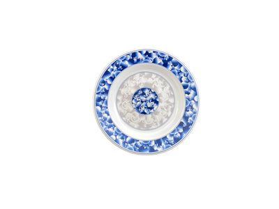 Thunder Group 1108DL 7 Oz. Soup Plate Break-resistant BPA Free Melamine Blue Dragon
