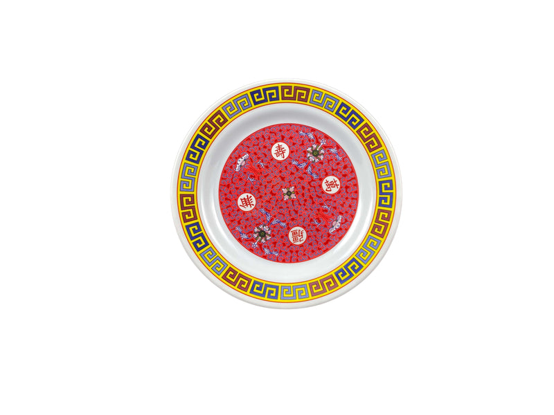Thunder Group 1108TR 7 Oz Soup Plate Break-Resistant BPA Free Melamine