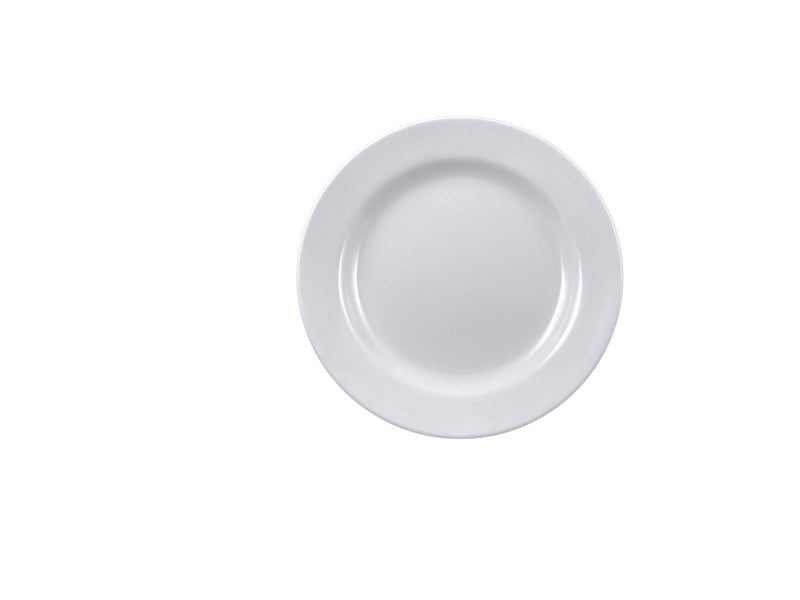 Thunder Group 1108TW 7 Oz Soup Plate Break-Resistant BPA Free Melamine Imperial White