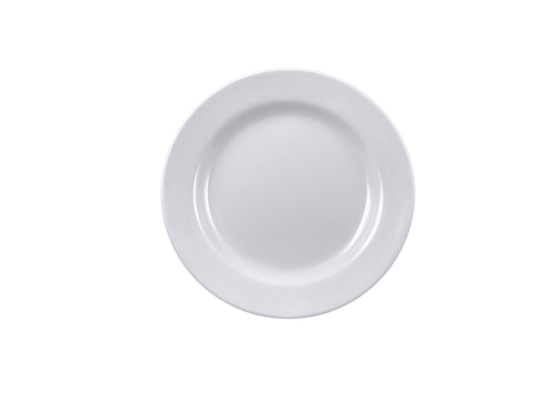 Thunder Group 1109TW 10 Oz Soup Plate Break-resistant BPA Free Melamine Imperial White
