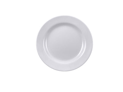 Thunder Group 1109TW 10 Oz Soup Plate Break-resistant BPA Free Melamine Imperial White