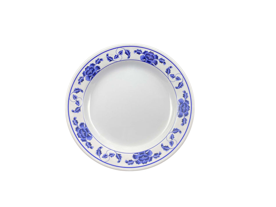 12 Pack 12 oz, 10-3/8" Diameter x 1-1/4" Height, Soup Plate, Lotus Dinnerware, Melamine, BPA Free, Dishwasher Safe, Break-Resistant, Shatter-Resistant, No Microwave, No Oven, NSF