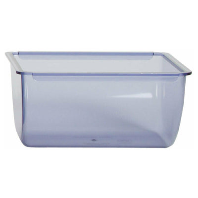 Carlisle BD106 1 Quart Chillable Replacement Tray High Impact Plastic Translucent Blue