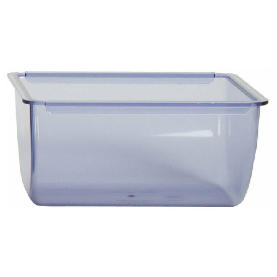Carlisle BD106 1 Quart Chillable Replacement Tray High Impact Plastic Translucent Blue