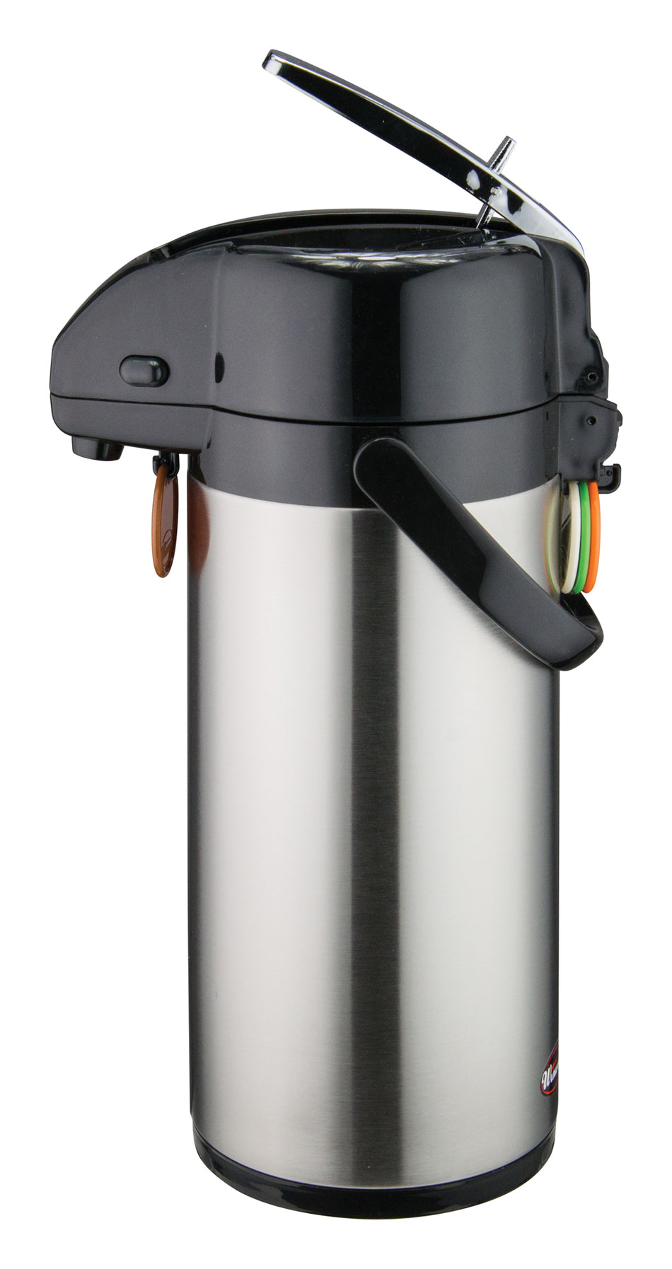 Winco APSK-725 2.5 Liter Airpot Lever-Top Double Wall Insulated Stainless Steel