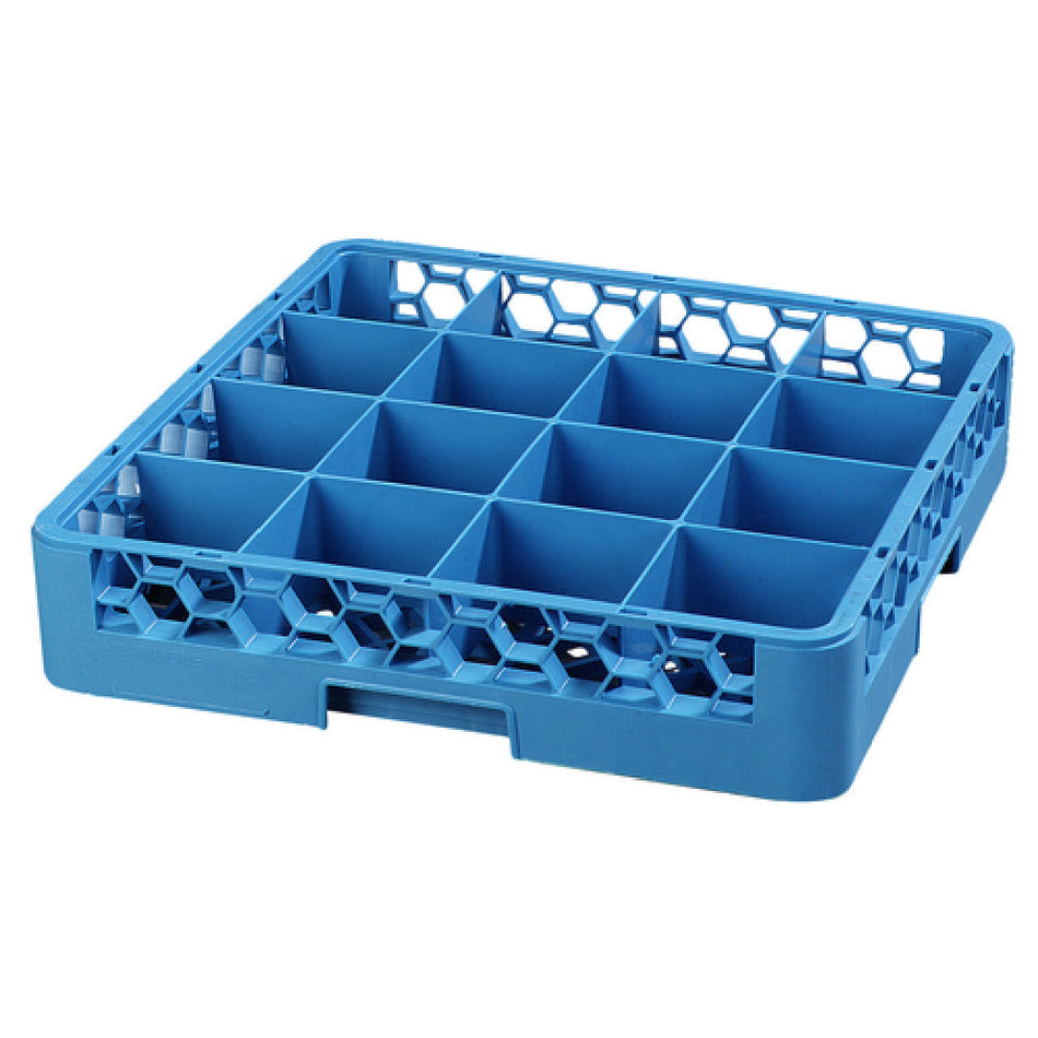 Carlisle RC1614 19 Inch Full-Size Tilted Cup Rack Polypropylene Blue