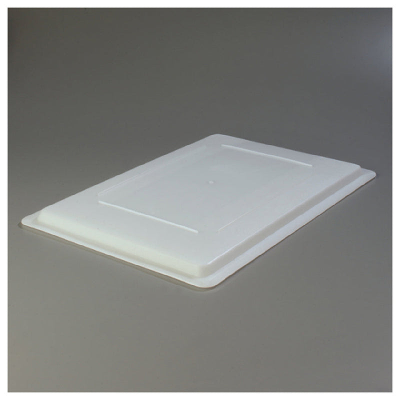 Carlisle 1064702 26 Inch White Polyethylene Food Storage Lid with Reinforced Corners