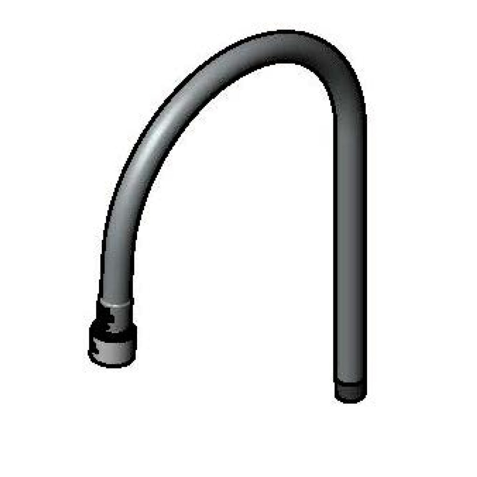 T&S Brass 127X-V10 Rigid Gooseneck - 8" Spread w/ 1.0 GPM VR