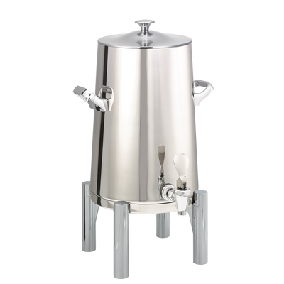 Flame Free™ Thermo-Urn™ 3-Gallon Vacuum Insulated Urn with Round Legs and Classic Lid in Polished Stainless