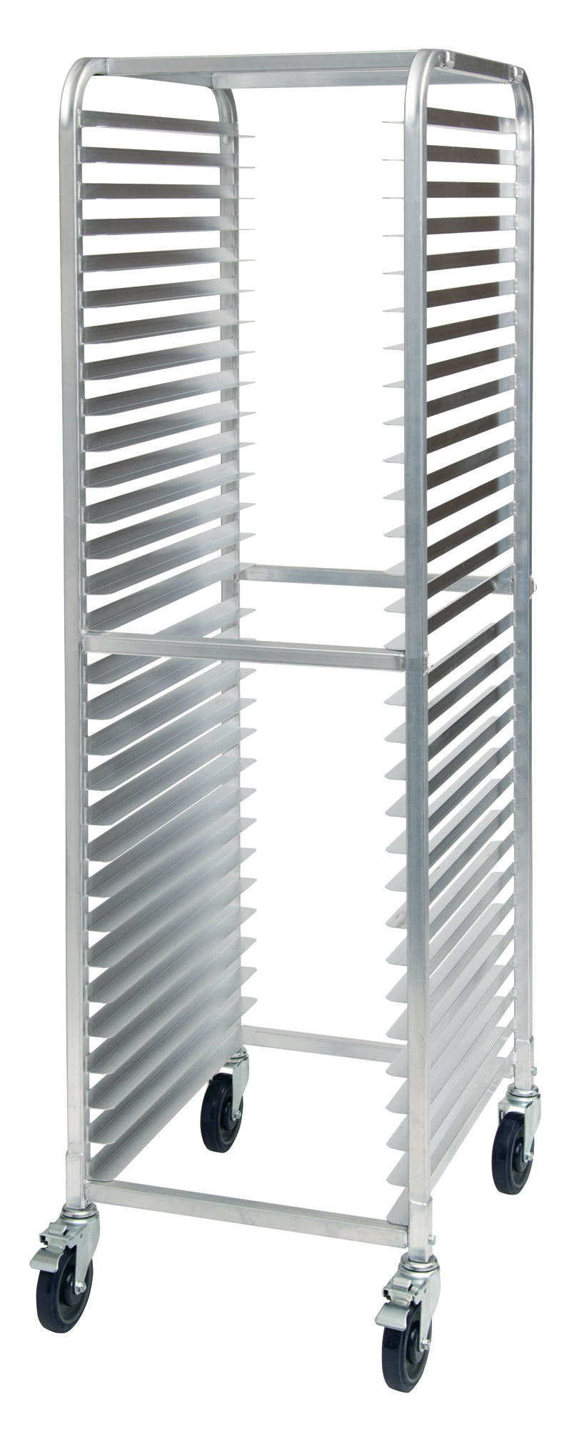 Winco AWRK-30 21 Inch Mobile Full Height Pan Rack Aluminum with 30 ...