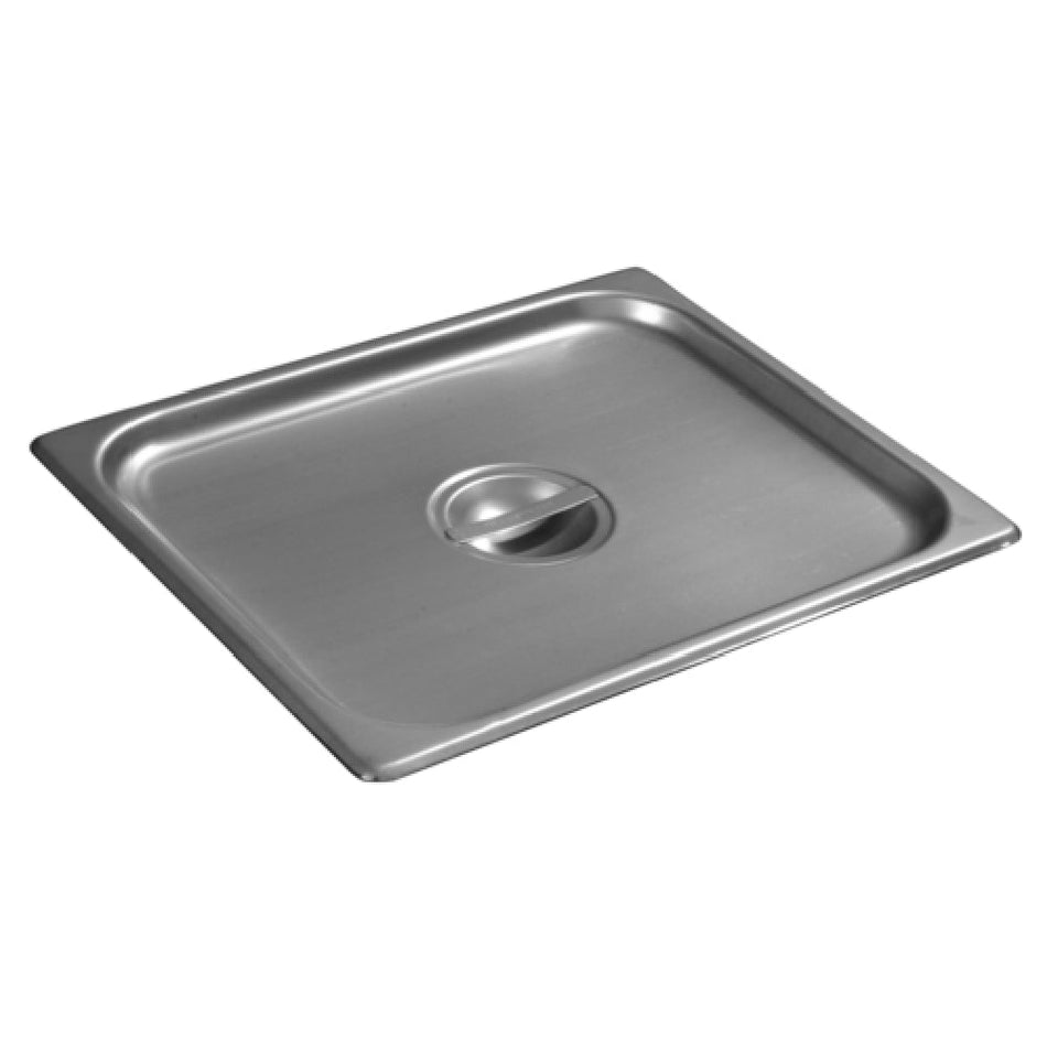 Carlisle 607120C 10 Inch Solid Steam Table Pan Cover Stainless Steel with Handle
