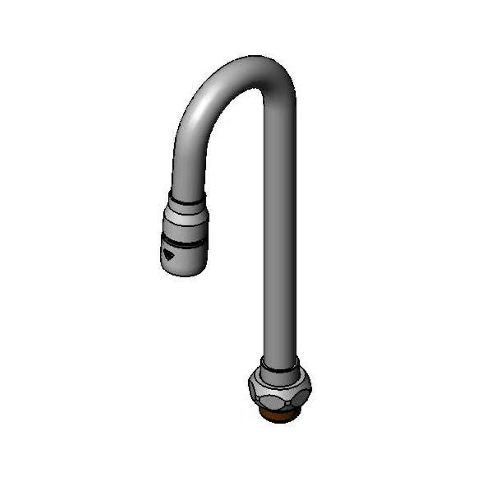 T&S Brass 132X-A22 Swivel Gooseneck - 9" Reach w/ 2.2 GPM