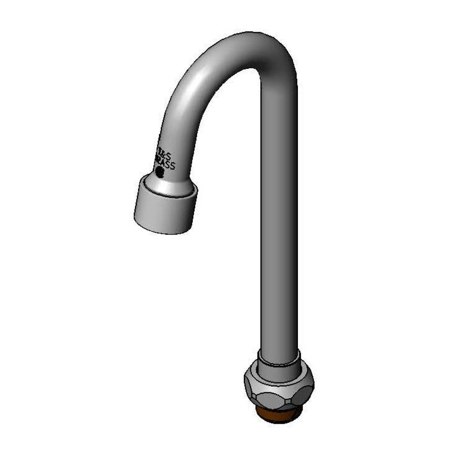 T&S Brass 132X-V05 Swivel Gooseneck - 8-9/16" w/ 0.5 GPM VR
