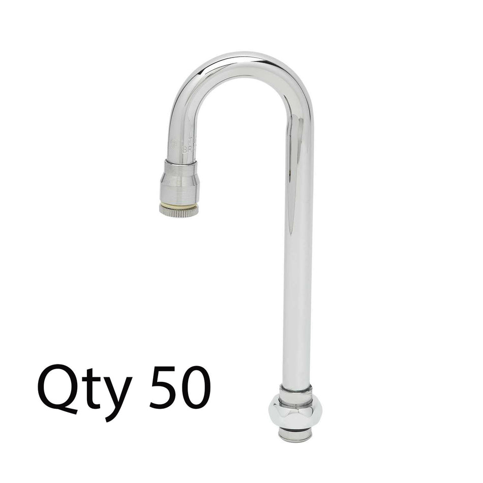 T&S Brass 132XM50 Swivel Gooseneck Master Pack (50)