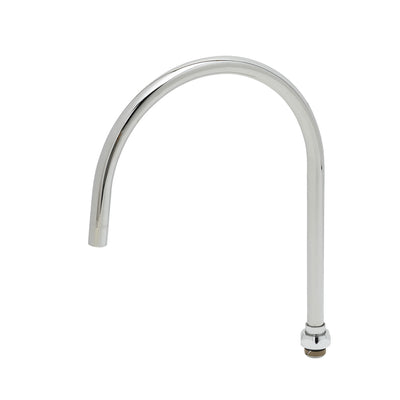 T&S Brass 134XP Plain-End Swivel Gooseneck - 7-3/4" Spread