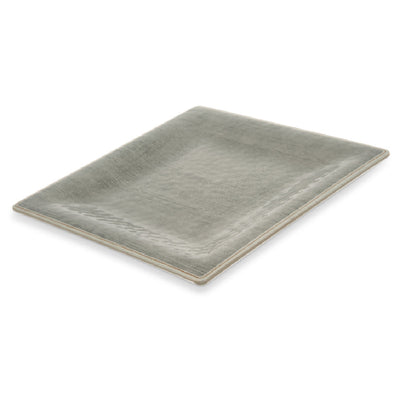 Carlisle 6402218 10-1/2 Inch Square Dinner Plate BPA-Free Melamine Gray